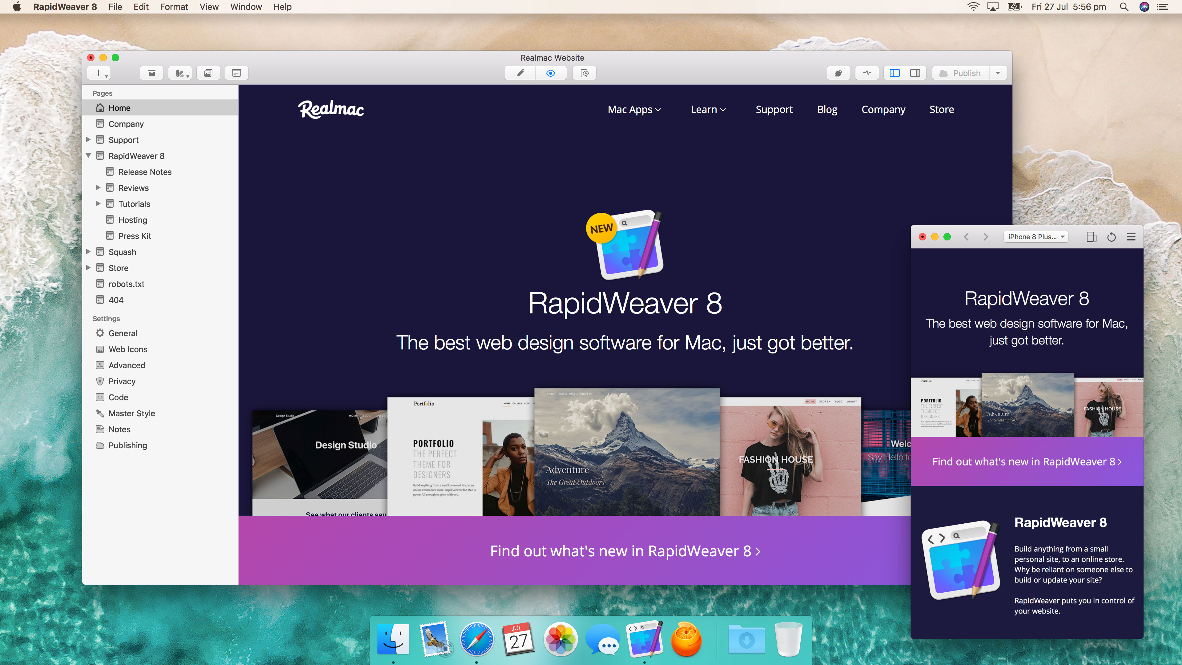 Best mac website design software